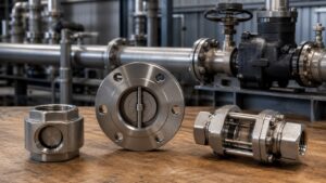 ADCA disc, wafer and sight check valve types for steam systems
