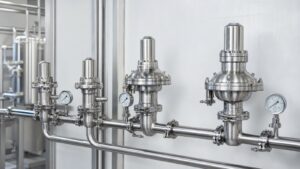 ADCAPure sanitary clean steam pressure reducing valve types